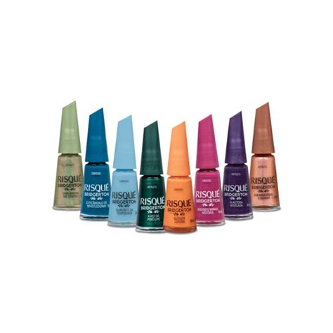 Kit Esmalte Risqu Bridgerton Cores