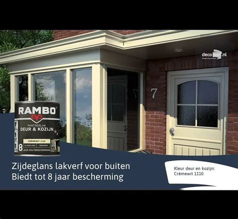 Rambo Deur Kozijn Zijdeglans Cr Mewit Kopen Decoprof Nl