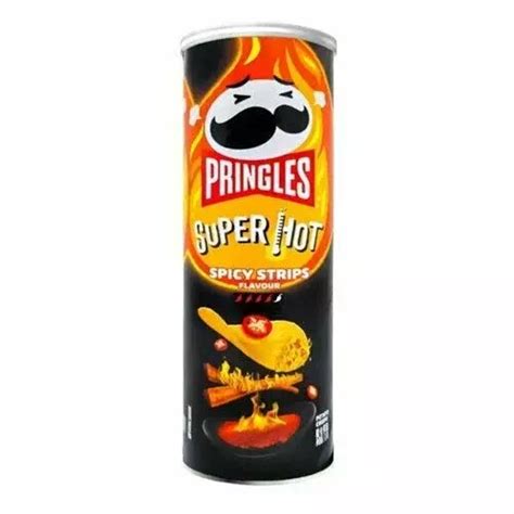 Чипсы Pringles Super Hot Spicy Strips 110 гр купить по выгодной цене Интернет магазин