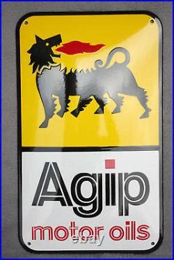 agip | Sign Motor Oil