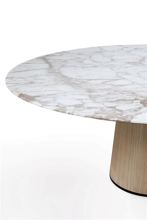 Materic Marble Table Round Dining Table By Porro