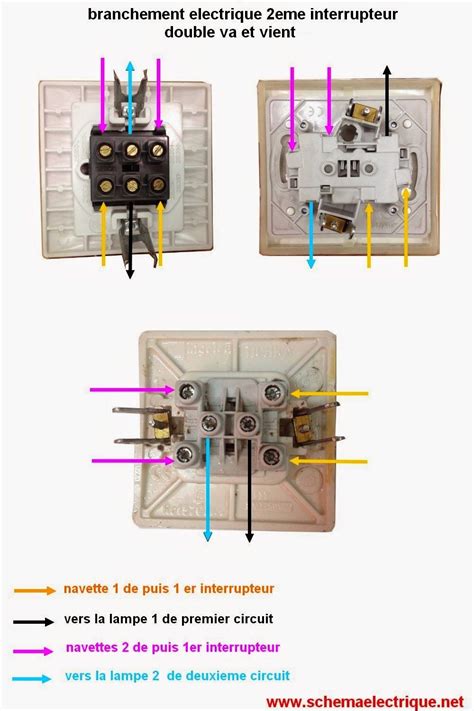 Branchement Interrupteur Va Et Vient En Simple Allumage Bricolage