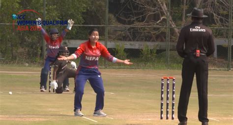 Nepal Beats UAE To Win Third Match Under ICC Women T20 World Cup