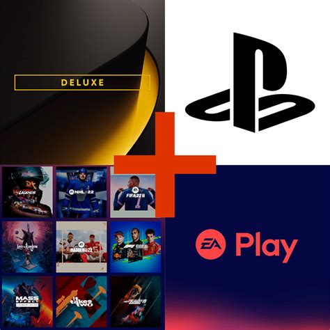 Подписки PS Plus Deluxe и EA Play для PlayStation 4 и 5 на 12 месяцев ...