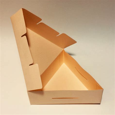 Triangle Box Template Triangle Gift Box Cake Slice Box Etsy