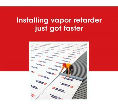 Installing Vapor Retarder just got faster...! - CongressAssociates.com