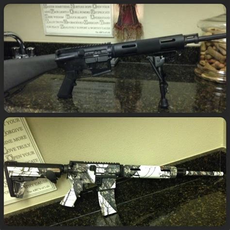 Camo Ar15 Wrap M4 Camo Skin Mossy Oak Graphics Mossy Oak Graphics