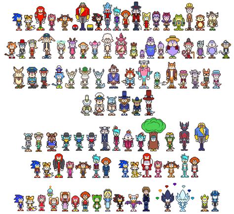 Sonic Boom RPG sprites close-ups by the-Gitz on DeviantArt