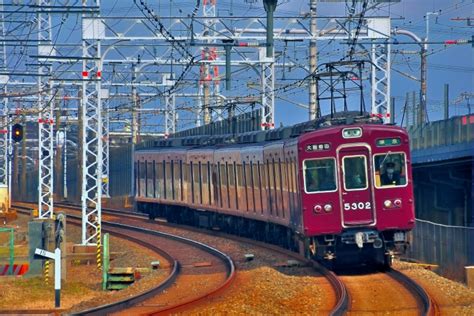 阪急電鉄 阪急5300系電車 5302 上牧駅 大阪府 鉄道フォト・写真拡大 By 丹波篠山さん レイルラボraillab