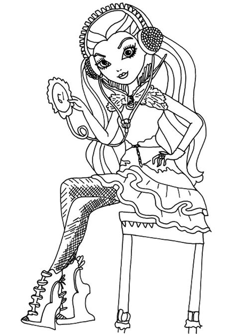 Ever After High Briar Beauty Coloring Pages