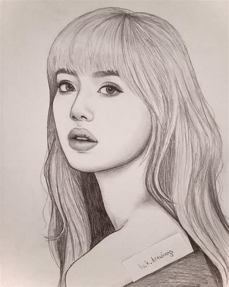 How To Draw Blackpink Lisa Gado Blog