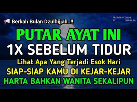 Putar Dzikir Ini Putar X Sebelum Tidur Malam Jumat Zikir Mustajab