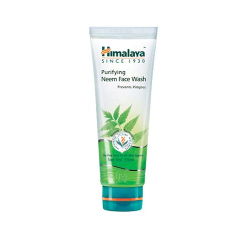 Himalaya Herbals Purifying Neem Face Wash 50ml Beauty