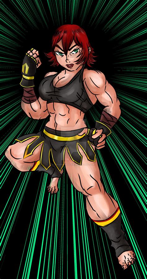 street fighter marisa by CROSSINMEXICAN on DeviantArt