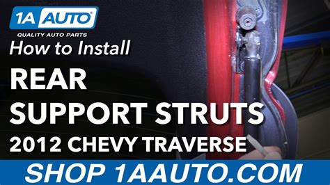 How To Replace Rear Hatch Support Struts Chevy Traverse A Auto