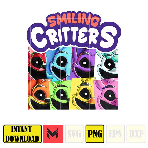 Smiling Critters Png, Print Smiling Critters Png, Poppy Play - Inspire ...