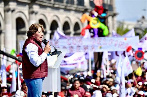 Delfina G Mez Arranca Precampa A Ante Mil Militantes En Toluca