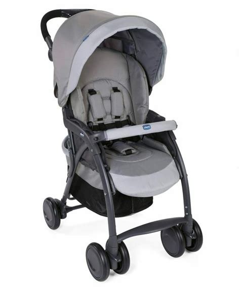 Chicco Simplicity Plus Grey Stroller JioMart