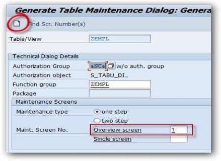 Sap Abap Table Maintenance Generator Elearning Solutions