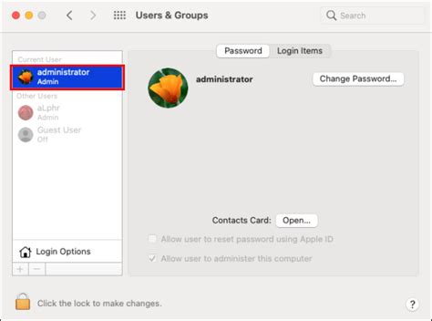 how to find my admin password on mac