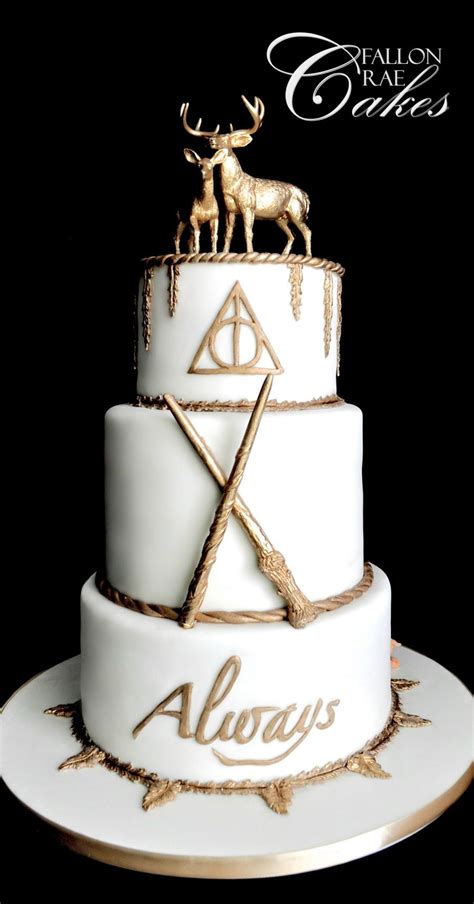 Harry Potter Wedding Cake This Is A Cake I Created For A Lovely Harry