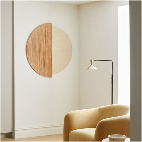 Circular Woven Wool Wall Art | West Elm