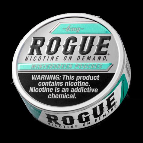 Rogue Wintergreen Mg Nicotine Pouch For Sale Free Shipping