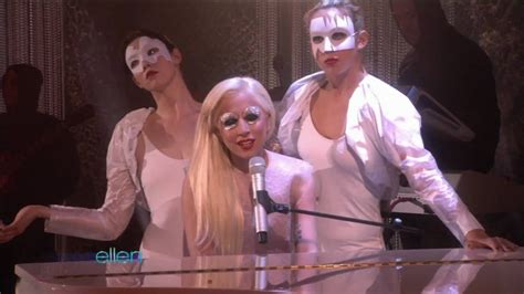 Lady Gaga Bad Romance Live On Ellen Degrenes Show 271109 Hd Hq