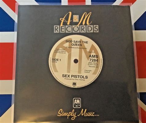 Popsike Sex Pistols A M God Save The Queen No Feeling 7 Vinyl