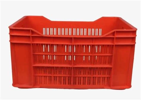 Red Plastic Vegetable Crate At Rs Pannalal Nagar Aurangabad