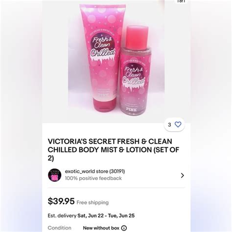 Pink Victorias Secret Skincare Victorias Secret Fresh Clean