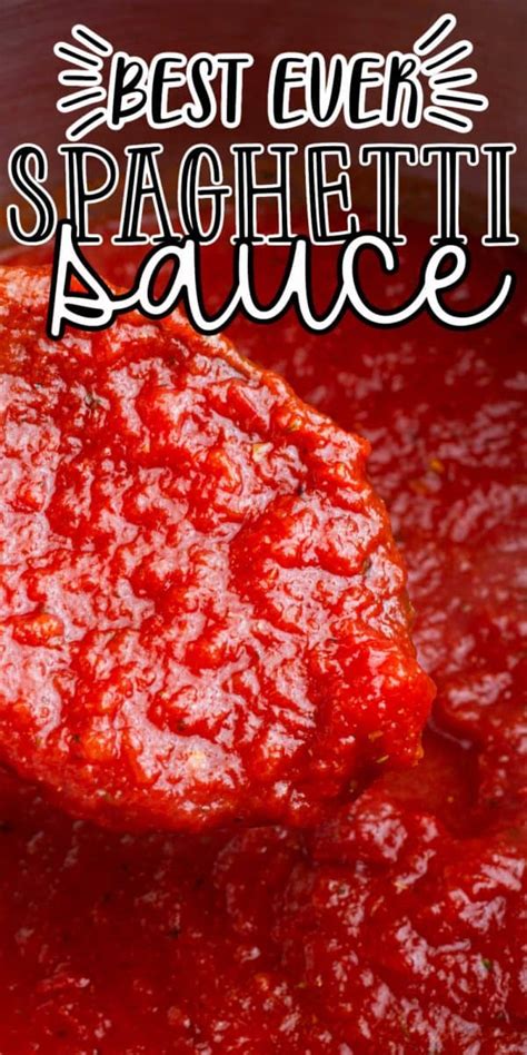 The Best Easy Homemade Spaghetti Sauce Recipe • Midgetmomma