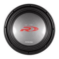 Alpine SWR 1042D Type R Car Subwoofer Driver Manuals ManualsLib