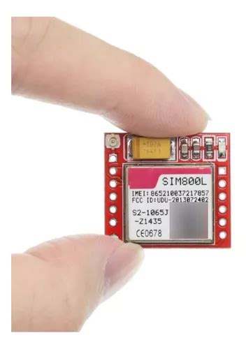 Modulo Gprs Gsm Sim L Con Antena Bandas Celular Arduino