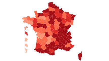 Carte Covid Urgence Sanitaire Couvre Feu Indicateurs Au Rouge