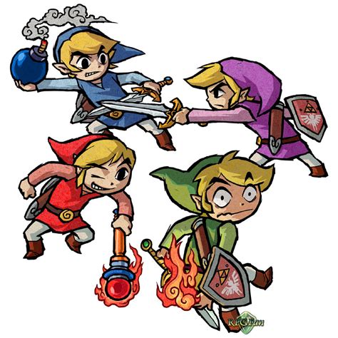 The Legend of Zelda: Four Swords Adventures Artwork | RPGFan