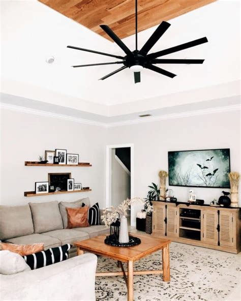 25 Black Ceiling Fan Designs That Look Cool in Any Room