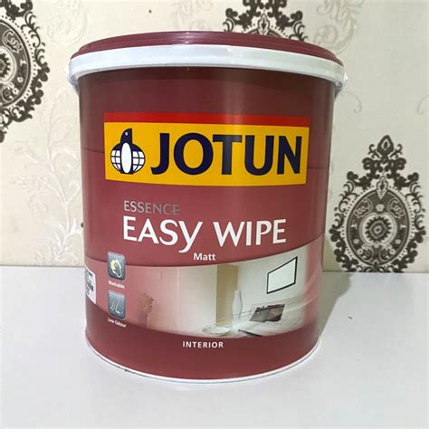 Jual Cat Tembok Jotun Easy Wipe White Shopee Indonesia