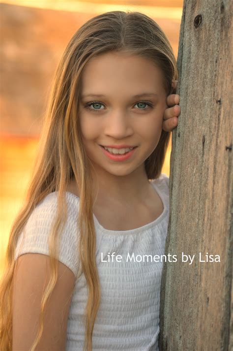 Tween Girl Headshots Long Hair