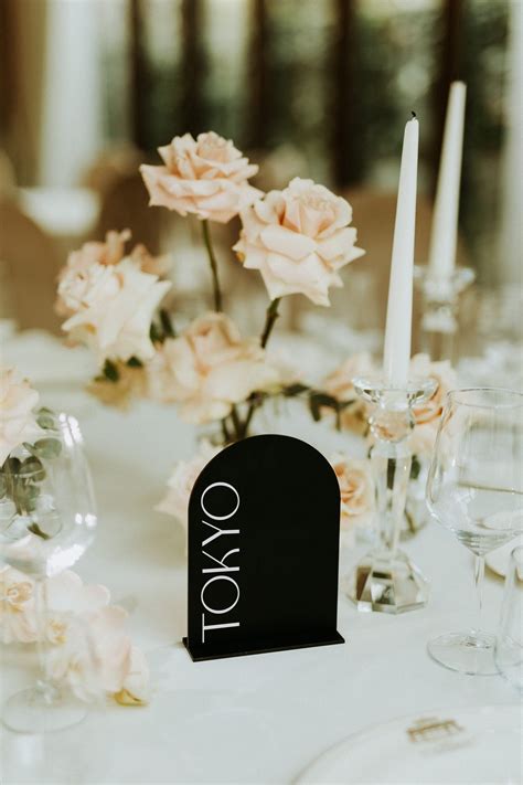 Table Numbers Wedding Black Table Numbers Wedding Table Etsy