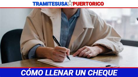 ¿cómo Llenar Un Cheque ᐈ GuÍa Completa【2025