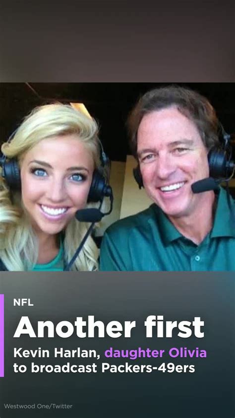 Kevin Harlan, daughter Olivia Harlan Dekker to broadcast Packers-49ers ...