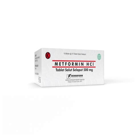 Metformin Mg Tablet Bernofarm Alodokter Shop