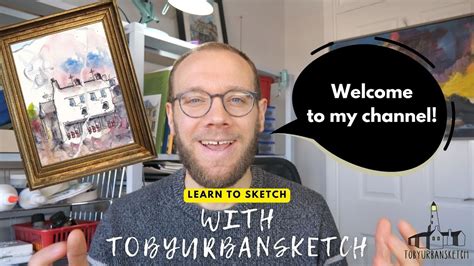 Welcome To My Channel Urban Sketching Tutorials Step By Step For