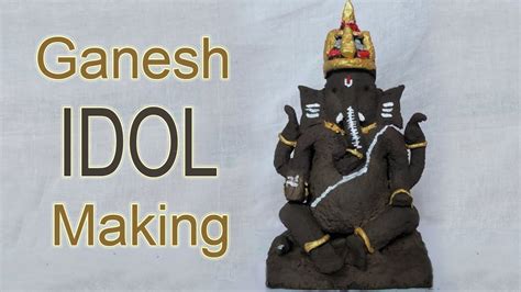 How To Make Eco Friendly Ganesha At Home Easy Ganesh Making Process