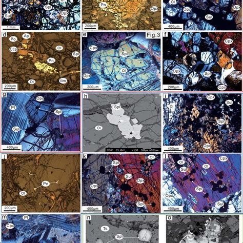 Photomicrographs In Cross Polarized Light And Reflected Light B D Download Scientific