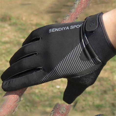 Велоперчатки Sendiya Sport закрытые, черные, M – низкие цены, кредит ...