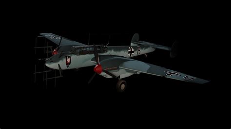 Messerschmitt Bf Night Fighter D Render By Voxxa