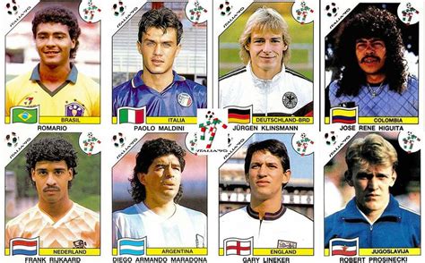 Italia 90 Las 25 Leyendas Del Futbol Que Jugaron Ese Mundial