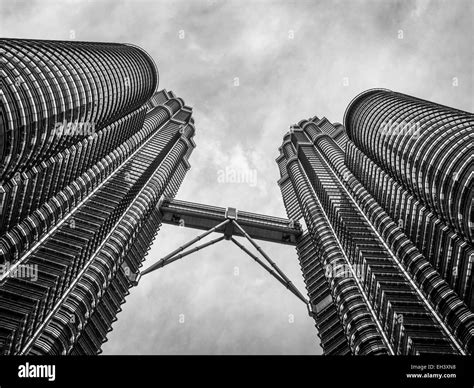 Reflecting Skies Towers Black And White Stock Photos And Images Alamy